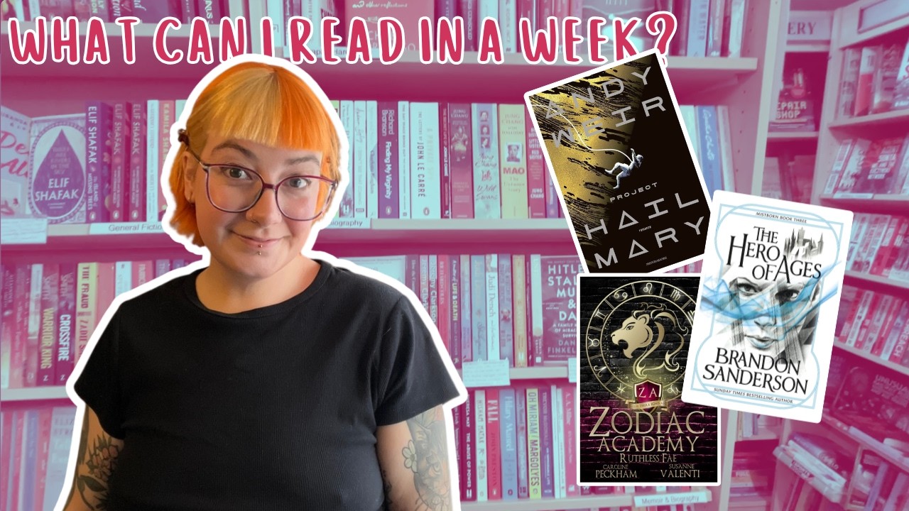 A week-long reading vlog!