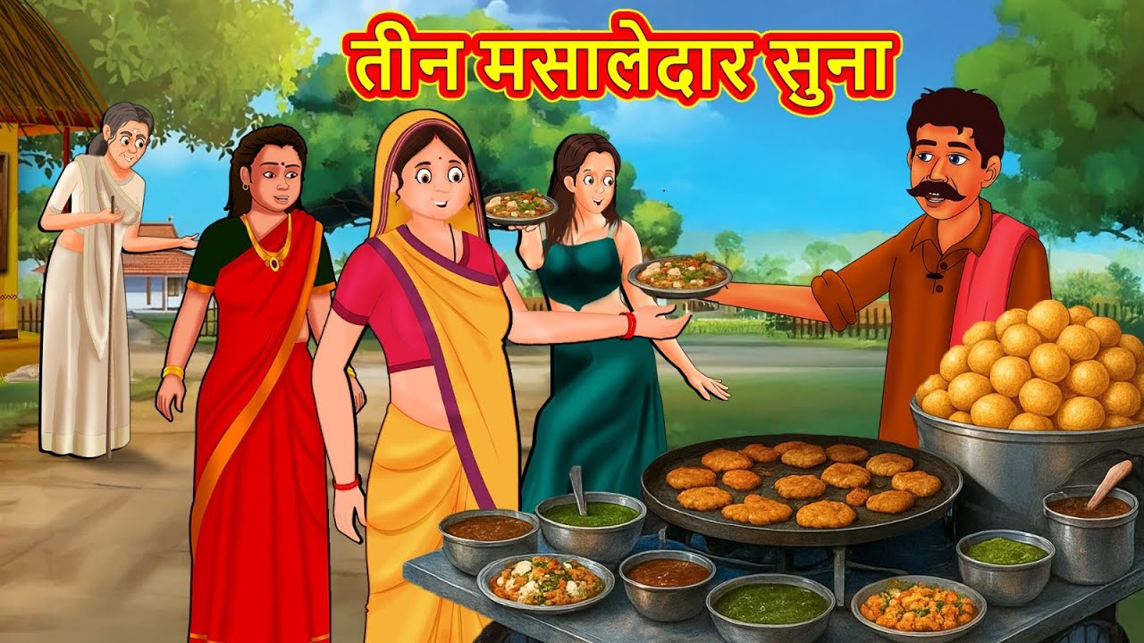 तीन मसालेदार सुना | Marathi Stories | Marathi Moral Stories | Marathi Goshti | Fairy Tales