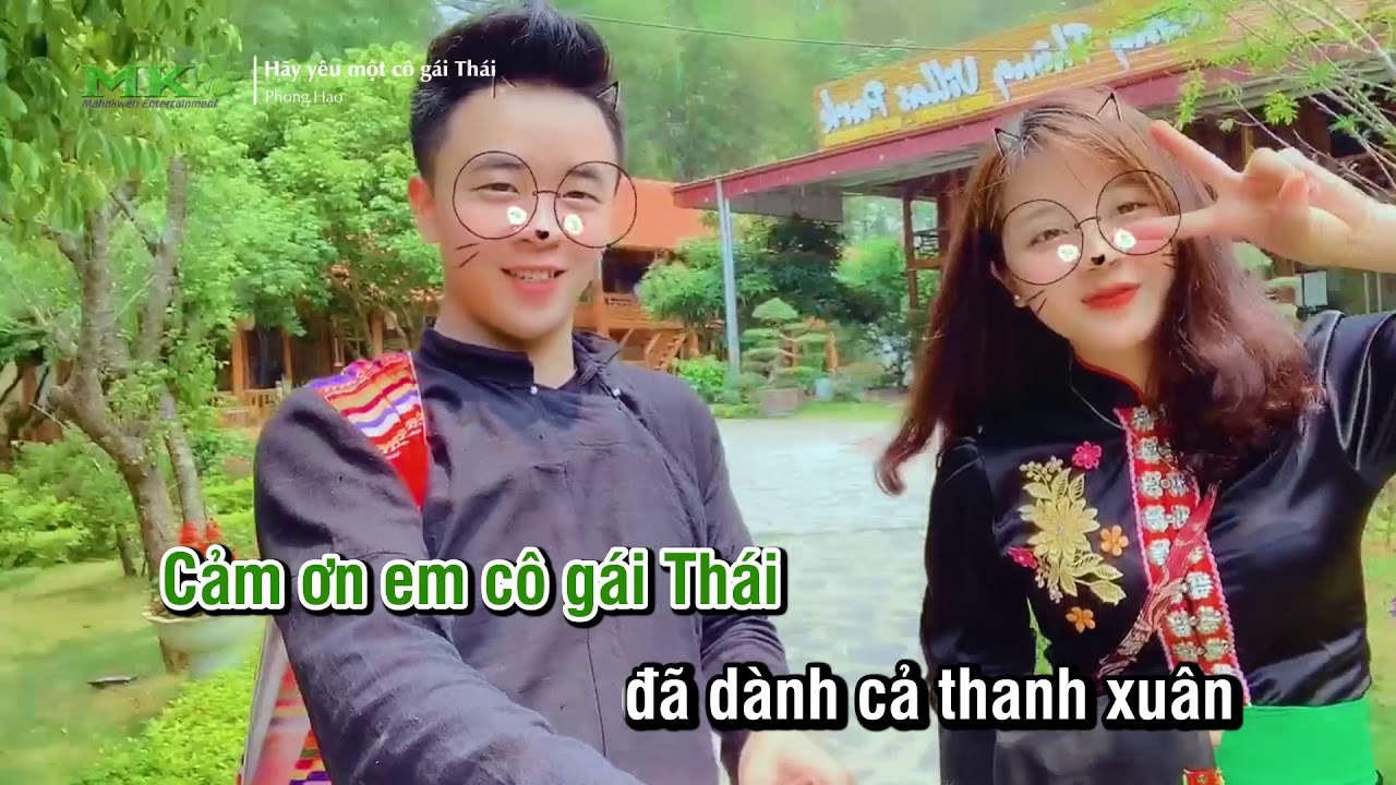 [KARAOKE] HÃY YÊU MỘT CÔ GÁI THÁI || PHONG HẠO