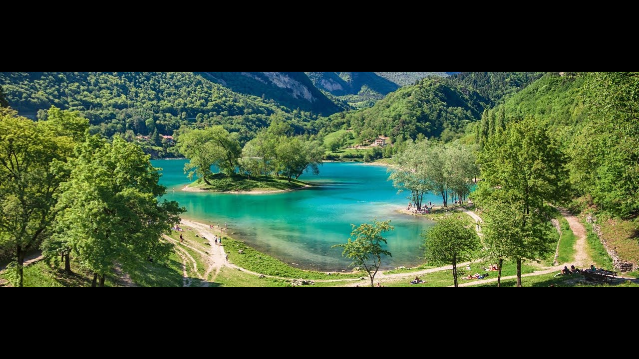 IL LAGO DI TENNO E L'ISOLA SOMMERSA 4K #bikers #gopro #bikelife #motovlog
