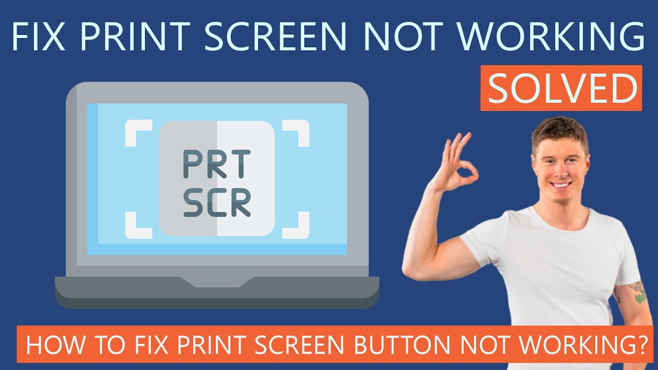 Как исправить неработающую функцию Print Screen в Windows 10?