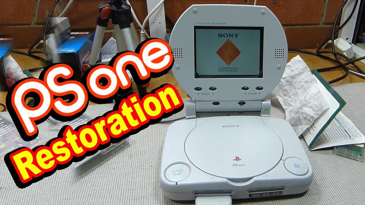 PS One testing, disassembly and restoration