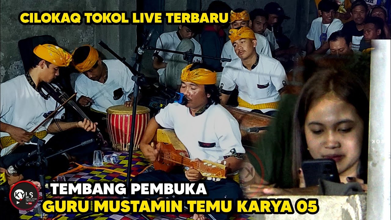 SUARA KHAS GURU MUSTAMIN DI TEMBANG PEMBUKA CILOKAQ TOKOL TEMU KARYA 05 TERBARU