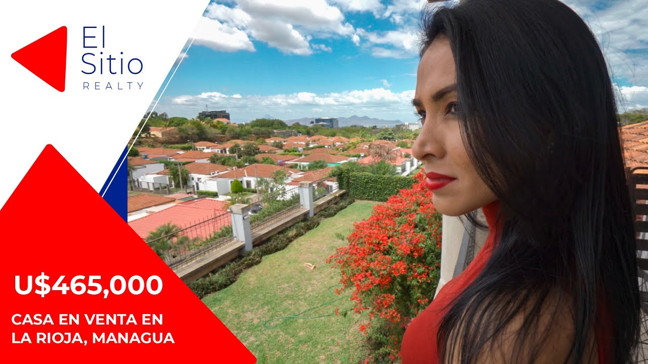INCREÍBLE! Casa en Venta en La Rioja Managua | Casas en Venta en Condominio de Managua