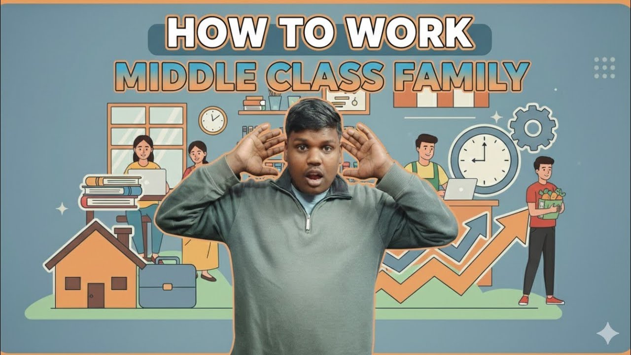 Why The Middle Class People Work Hard Every Day 💪