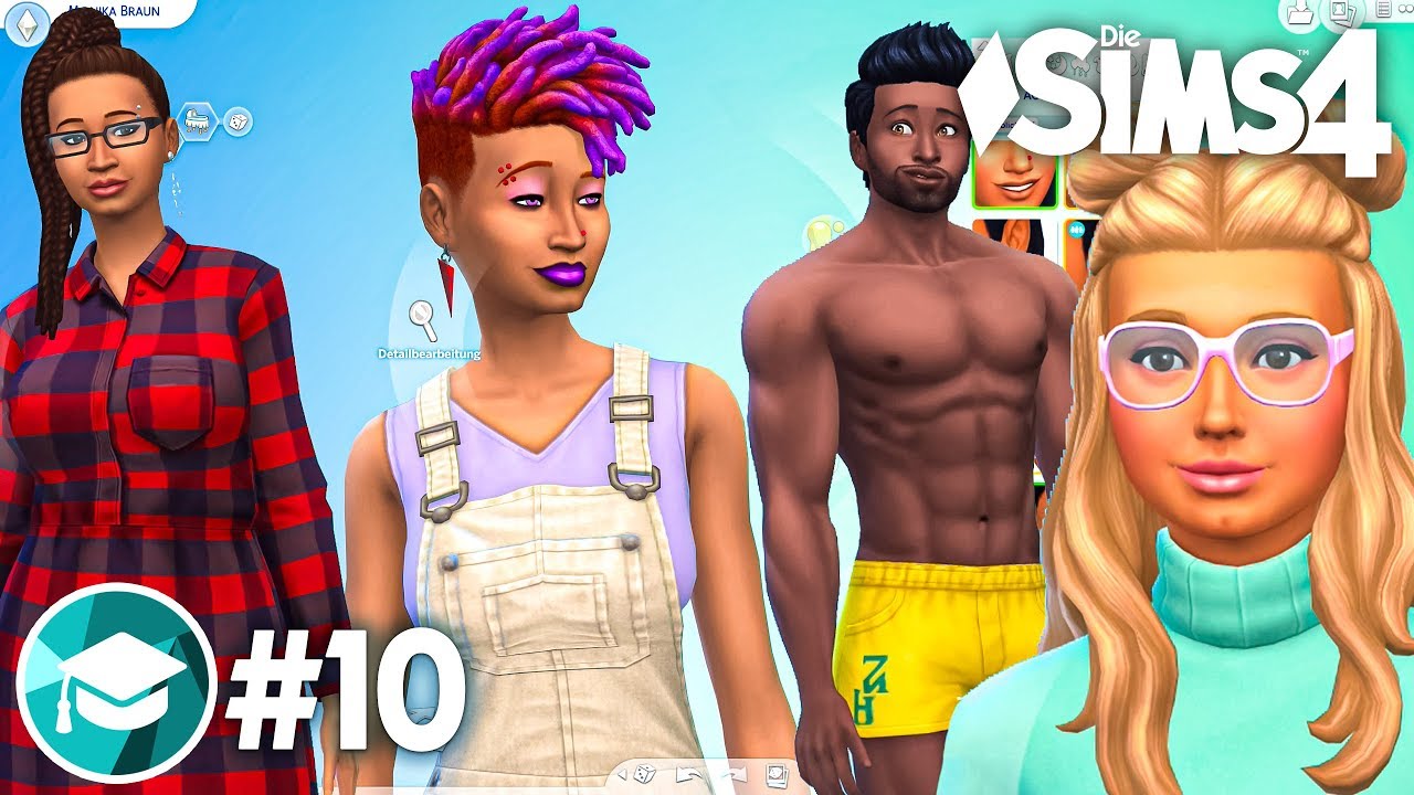 Wohnheim Mitbewohner UMSTYLING 🛍💄 Let's Play Die Sims 4 An die Uni Erweiterungspack #10 (deutsch)