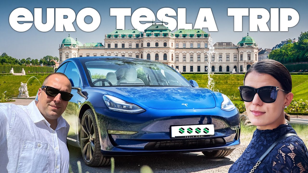 С Tesla Model 3 из Европа! Част 1 (Виена)