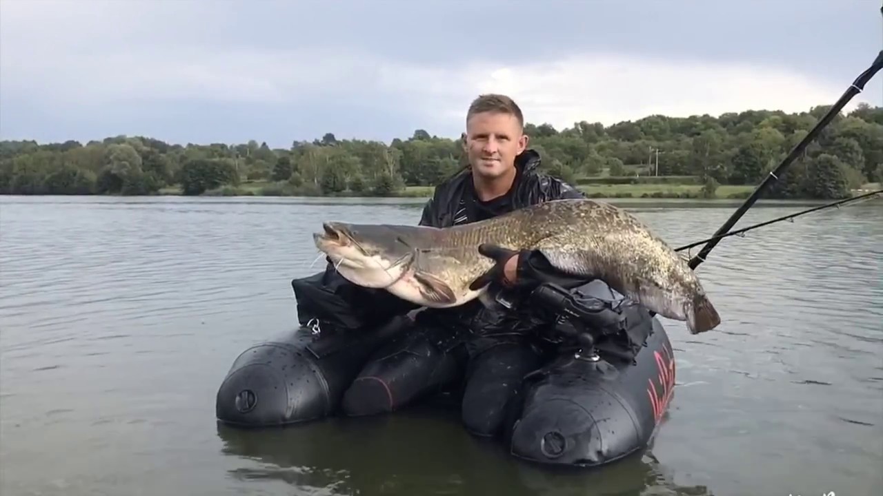 Wallerangeln mit dem Belly Boot und dem Deeper - Tips und Tricks Echolot Montage