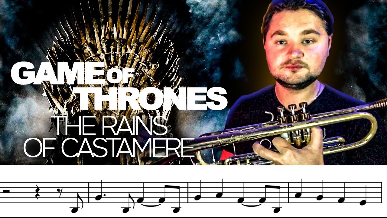 The Rains Of Castamere from Game of Thrones  |  Trumpet Covers (with Sheet Music)