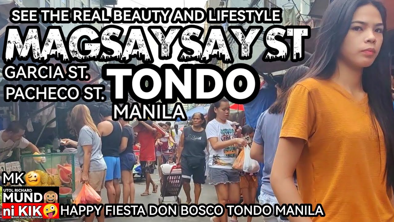 MK🤪/IKOT TAY🥴 BAGO MAG PIYESTA SA MAGSAYSAY ST. CP.GARCIA ST. PACHECO ST. DON BOSCO TONDO MANILA