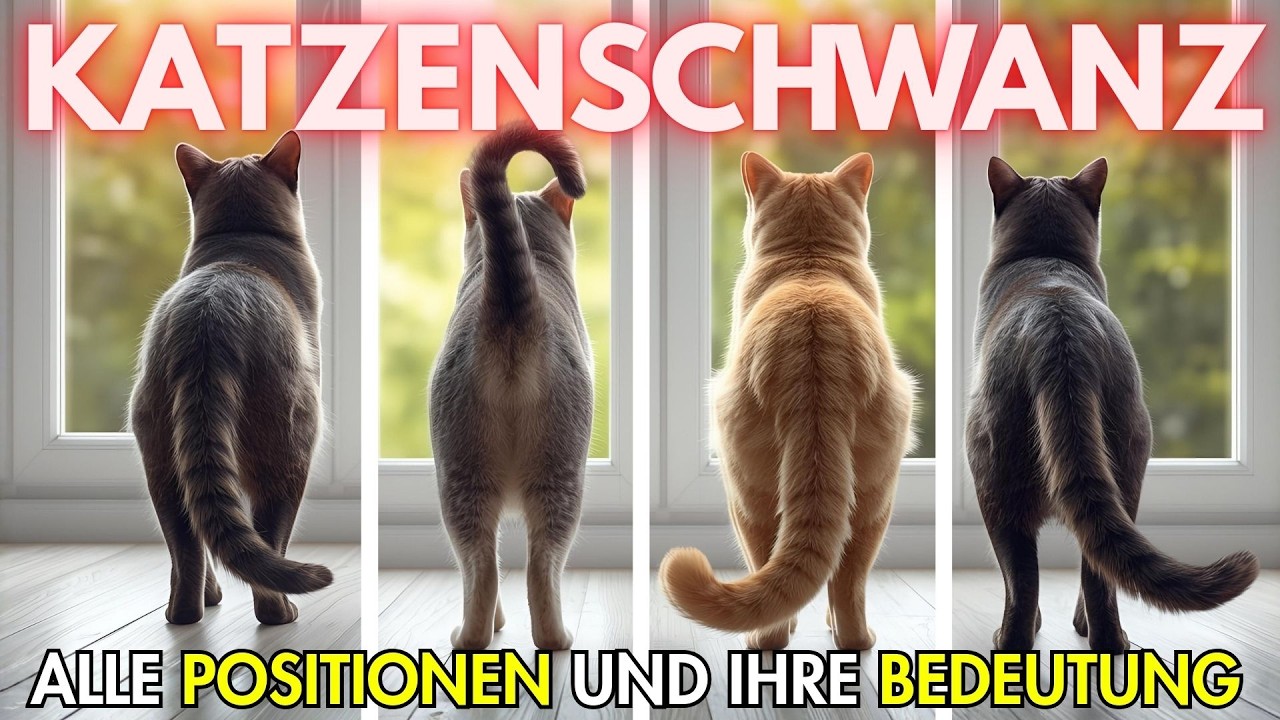 Was die Schwanzposition deiner Katze verrät (extrem wichtig)