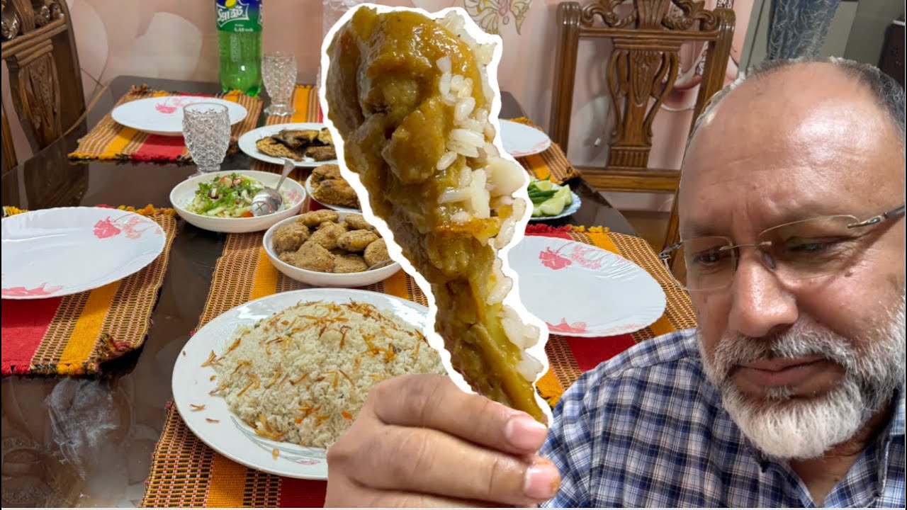 দেশি ভাই মুকুলের বাসায় আসল গ্রামের ডিনার || Dinner at Mukul Old Dhaka, Bangladesh.