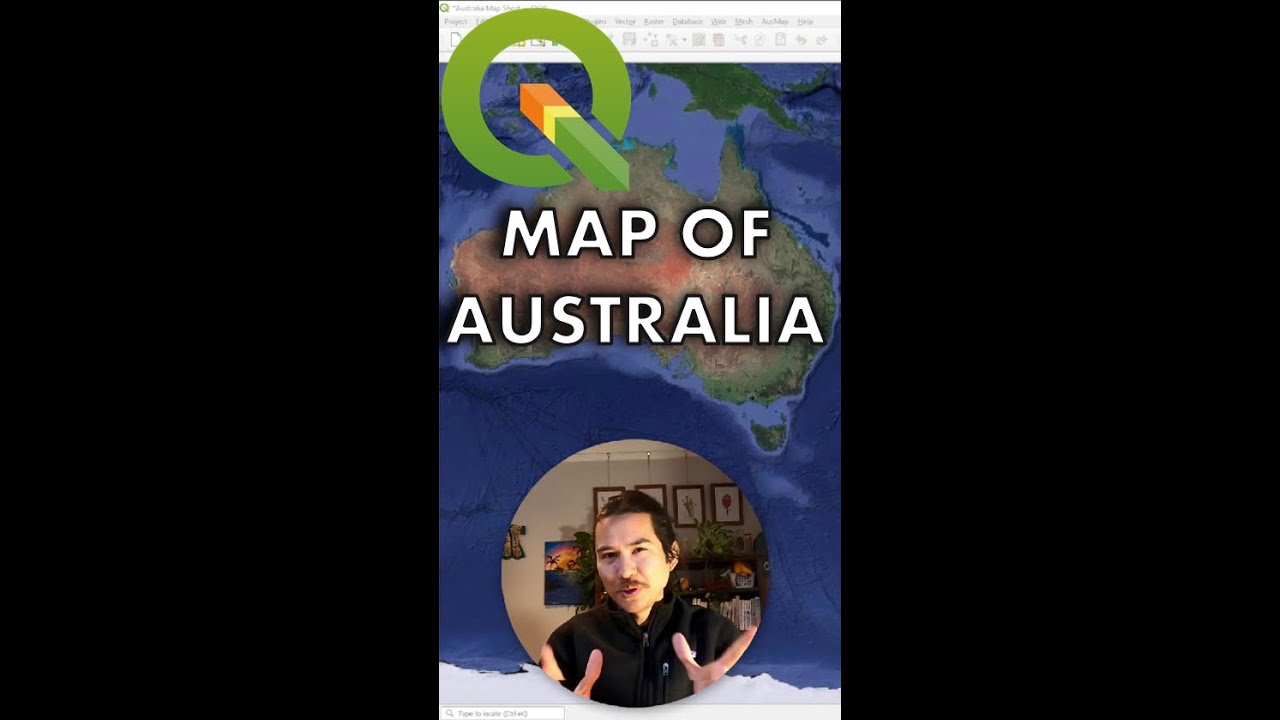 QGIS - How to make a map of Australia