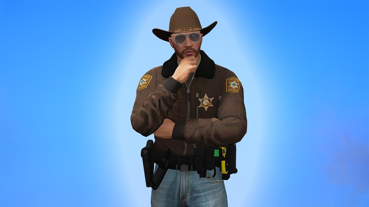 Sheriff Action In GTA 5 RP | Redline RP