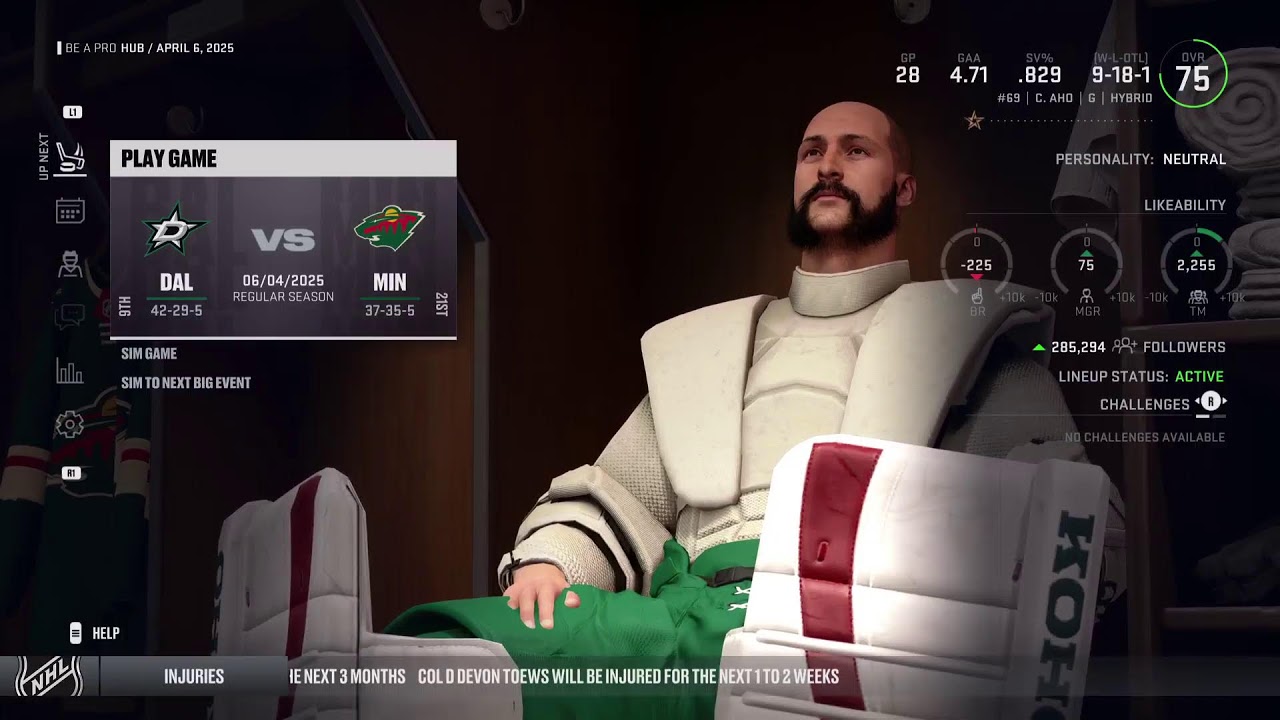 The National Anthem Salutes Crusty Tugnutts... Goalie L8tr