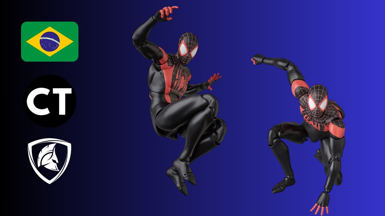 UNBOXING SPIDERMAN MILES MORALES CT TOYS