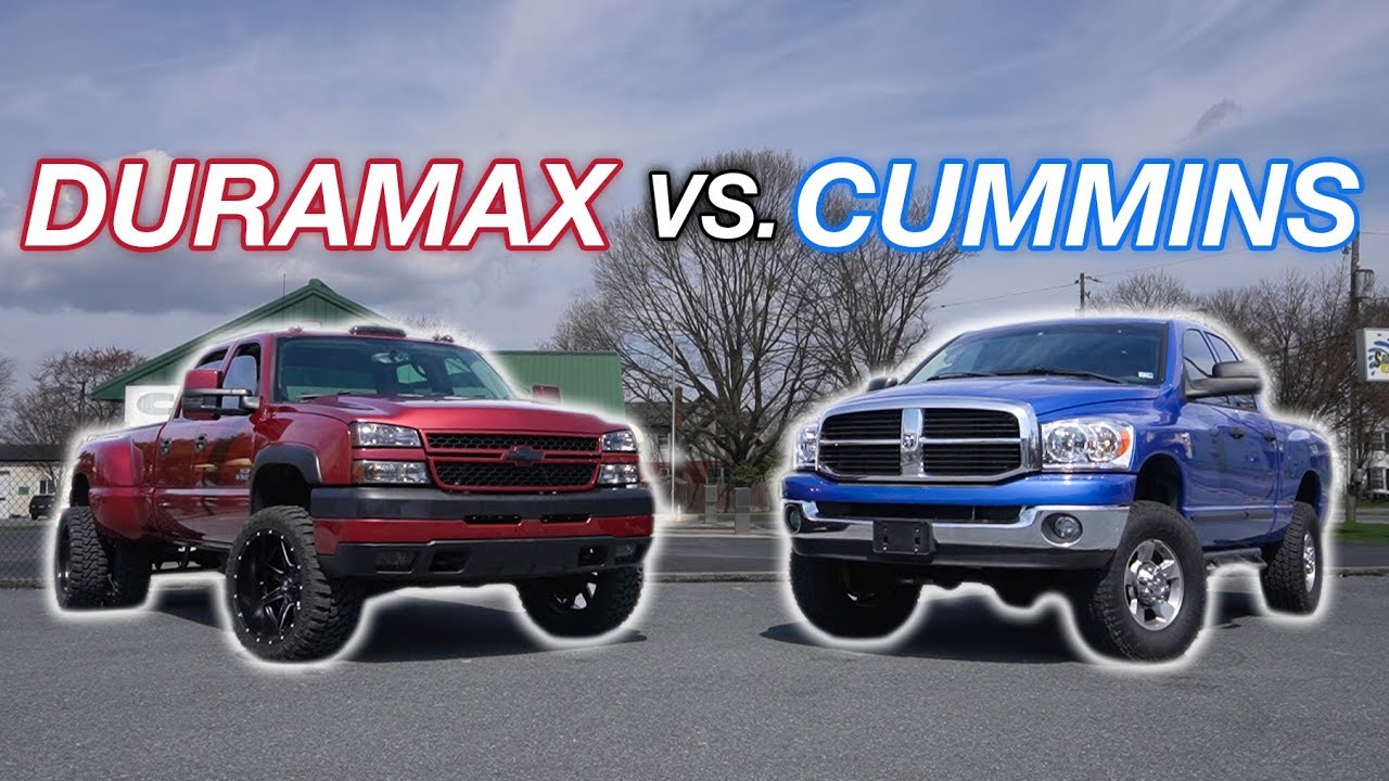 BATTLE OF THE BEST DIESEL! LBZ Duramax or 5.9 Cummins?!
