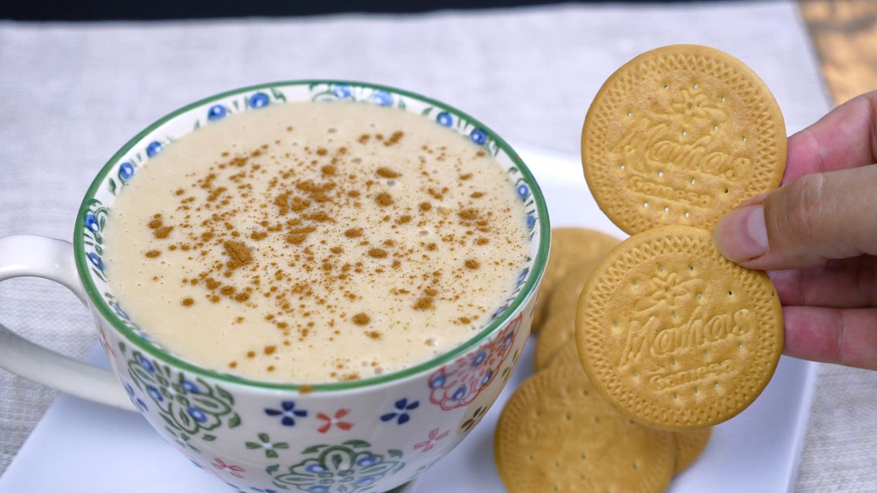 Atole de Galletas Marias - Receta Muy F&aacute;cil - Mi Cocina R&aacute;pida