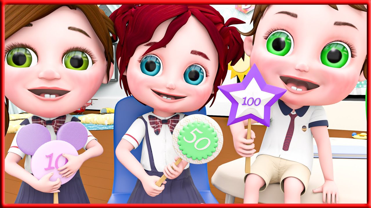 Canzone dei Numeri | Canzone delle filastrocche | Bmbm Cartoon Preschool Italiano