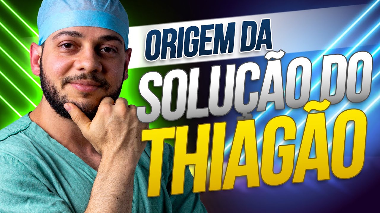 Solução do Thiagão com adrenalina - você conhece a origem?