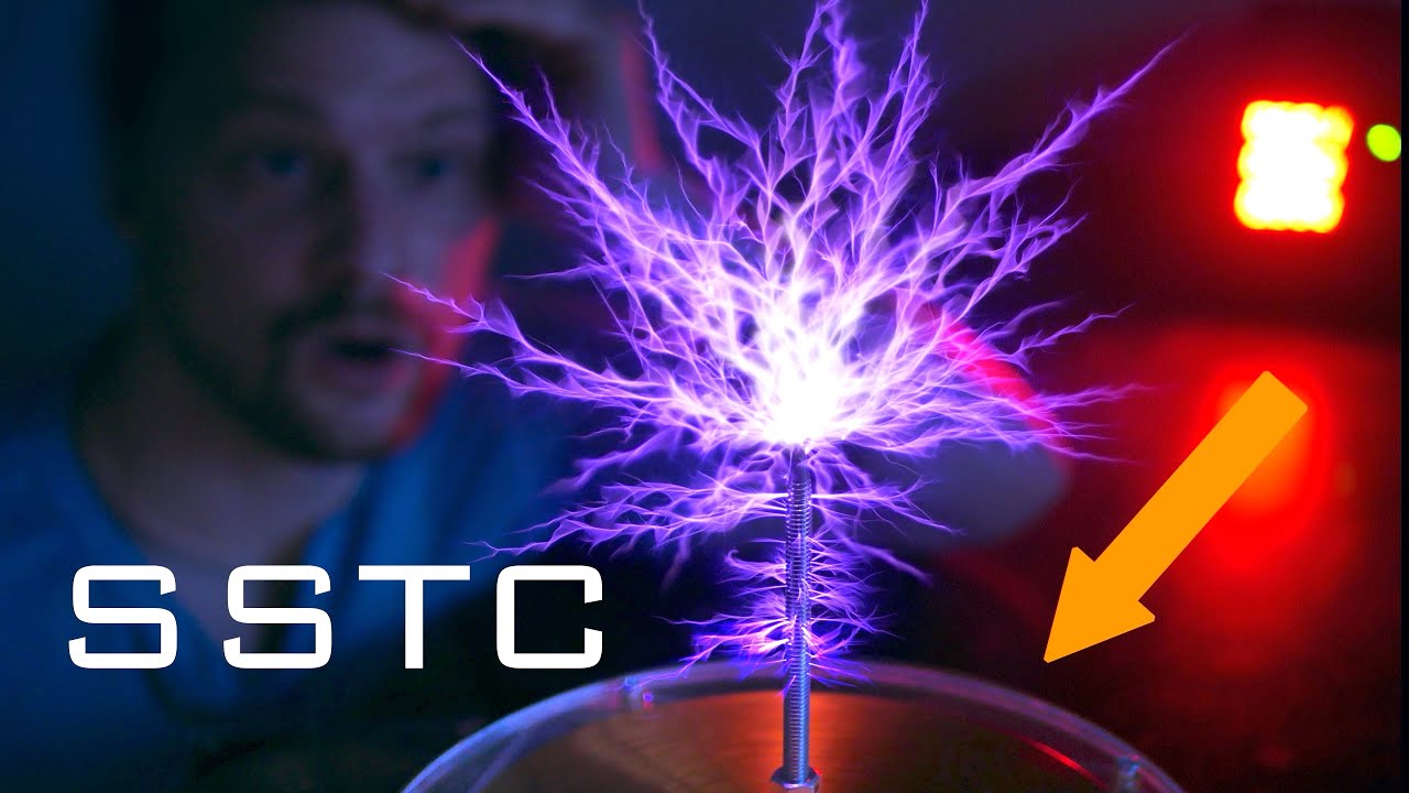 ⚡Создание этой катушки Тесла ИЗМЕНИЛО ВСЕ (ОГРОМНАЯ 3D-молния)⚡