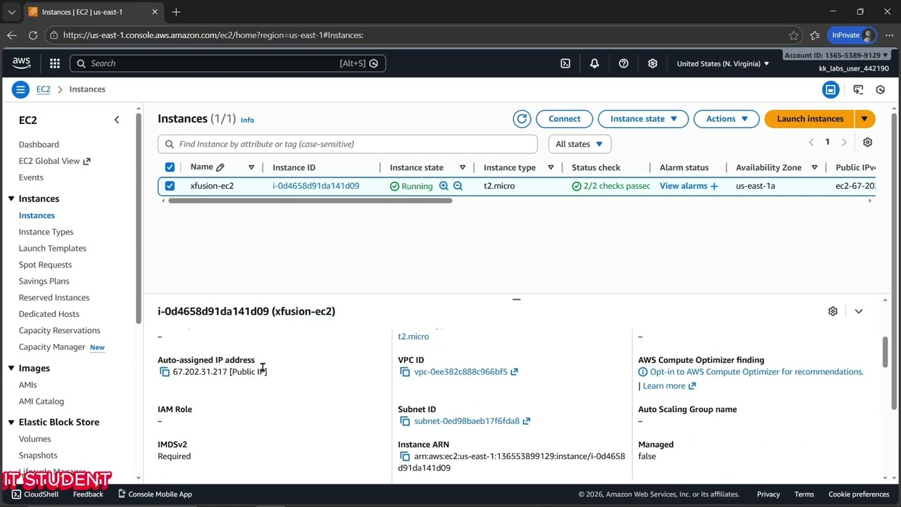 100 Days of Cloud AWS Day11 Attach Elastic Network Interface to EC2 Instance