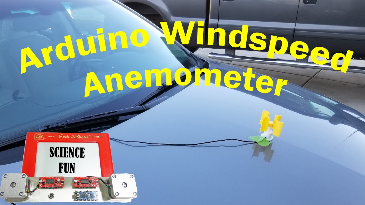 Arduino Windspeed Anemometer or Redneck Speedometer?