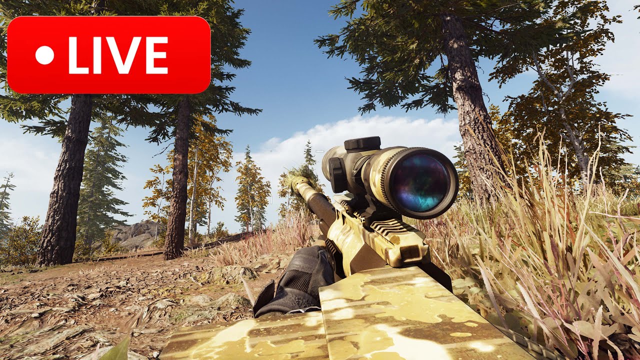 LIVE Chill Ghillie Sniping In WARZONE!!!