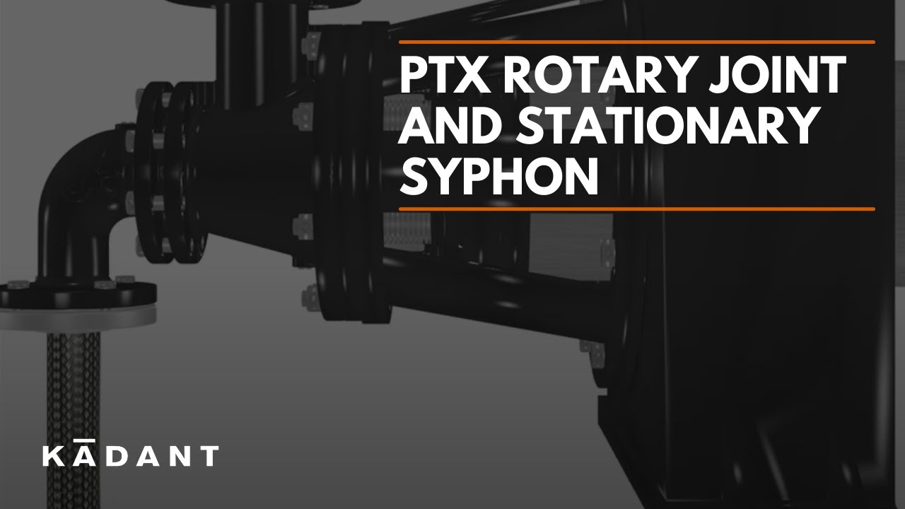 PTX Rotary Joint and Stationary Syphon - Media Flow