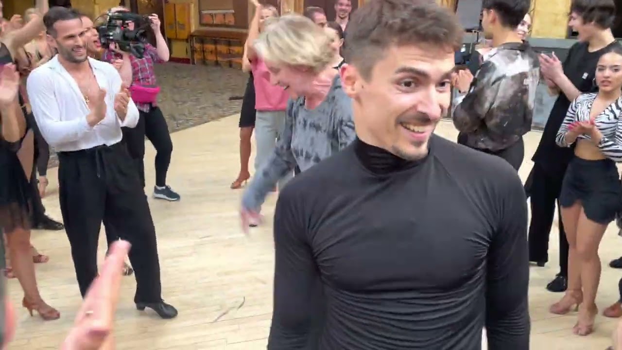 Donnie Burns MBE -  Kristina Moshenskaya and RICCARDO COCCHI whit JULIA dance JIVE