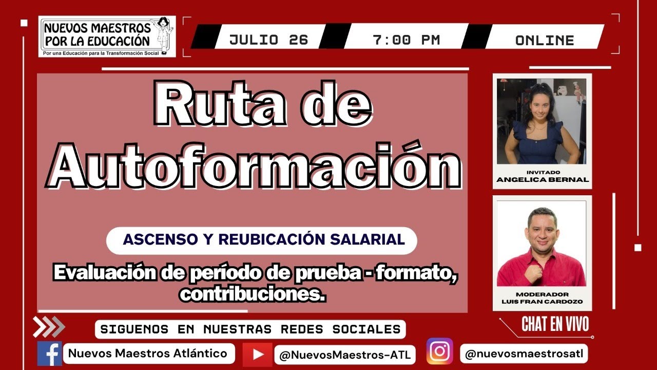 Evaluación de período de prueba- formato, contribuciones