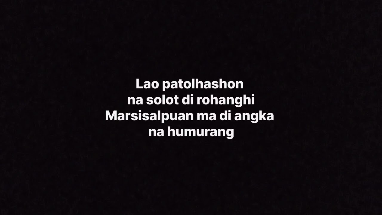 Bunga Narara - Bobby Purba || Lirik Lagu (Lagu Batak Terbaru 2025)