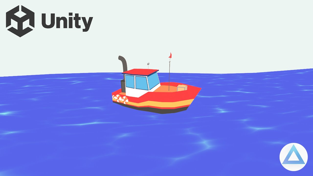 Como hacer AGUA en Unity!🌊🌞