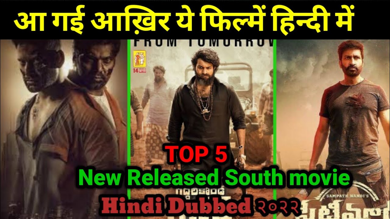 Top 5 New Released south Movie in Hindi Dubbed | Available on YouTube|