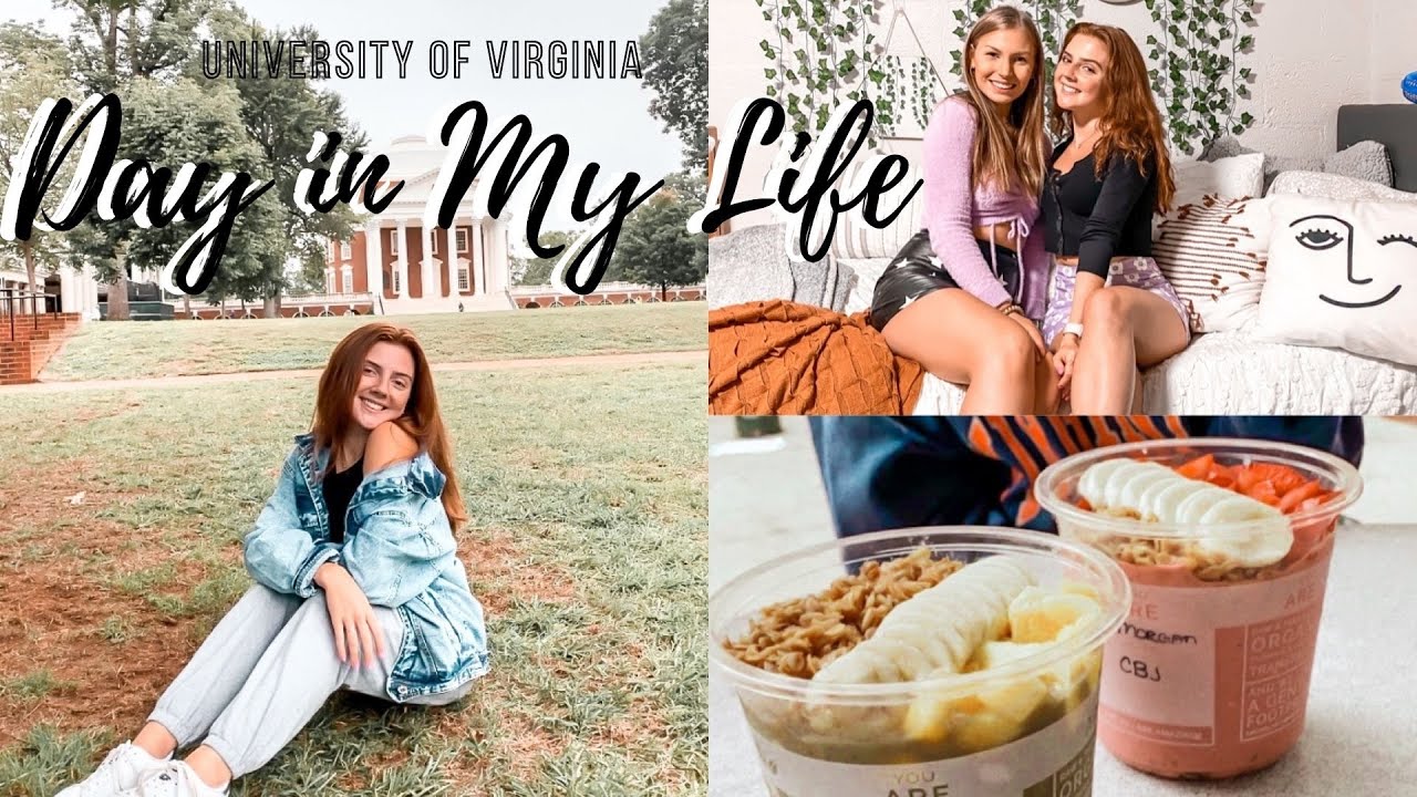 College Day in my Life at UVA | Freshman Year