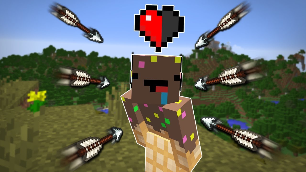 Minecraft mais les dégâts sont Aléatoire.. (c'était fun)