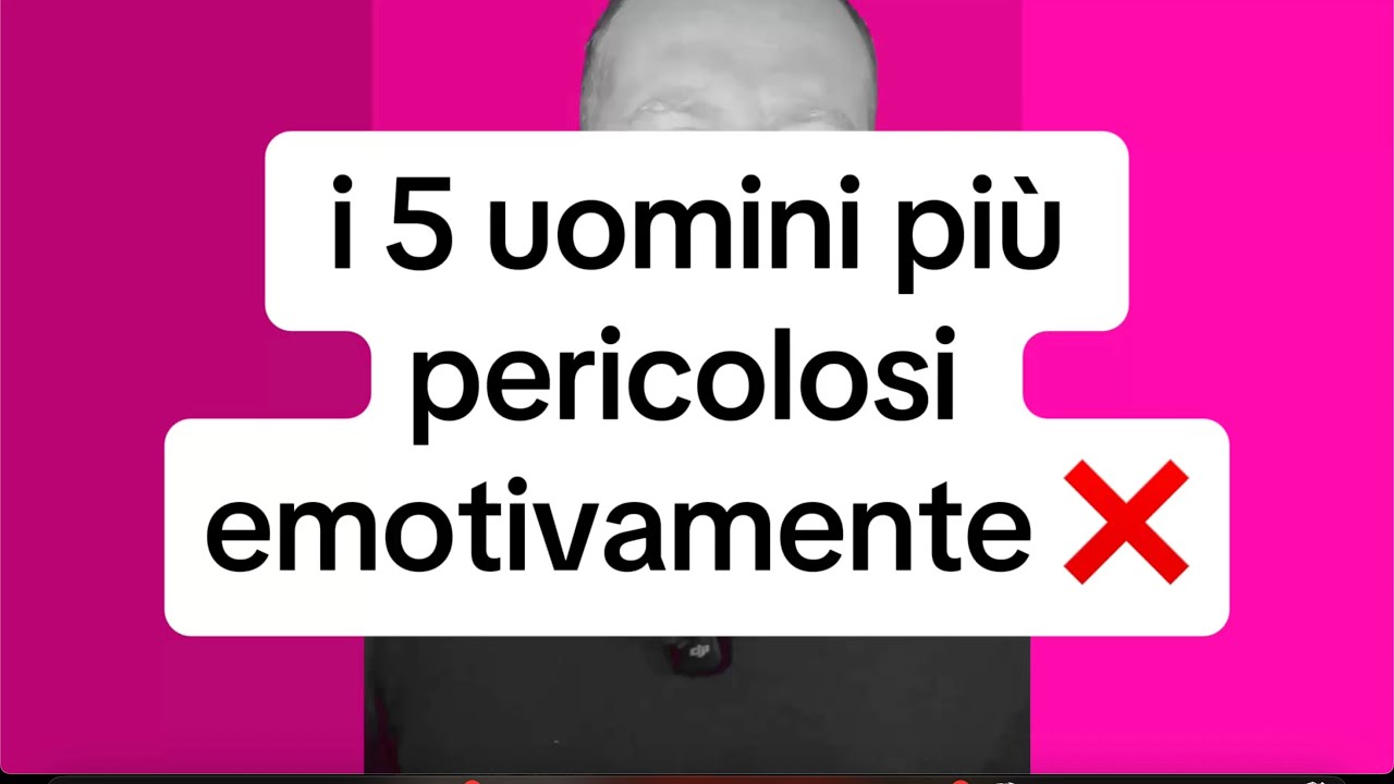 CLASSIFICA: I 5 UOMINI PIÙ PERICOLOSI EMOTIVAMENTE