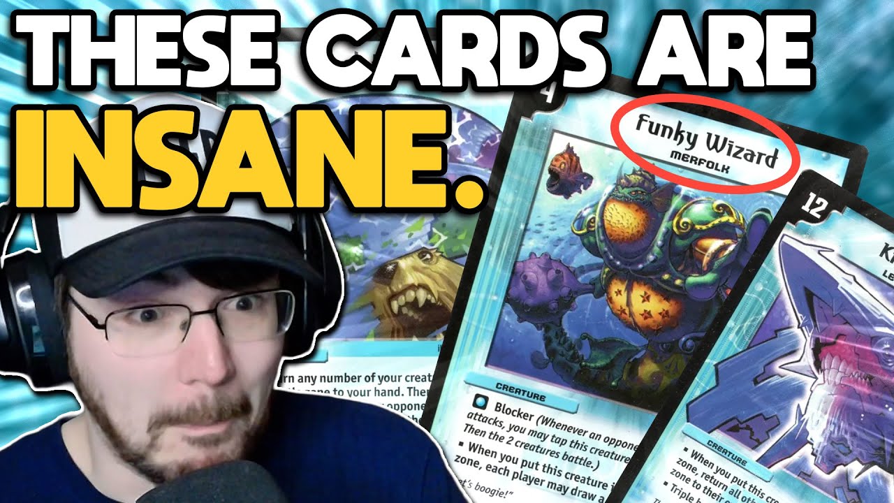 Duel Masters had the CRAZIEST CARD NAMES (Water Edition!)