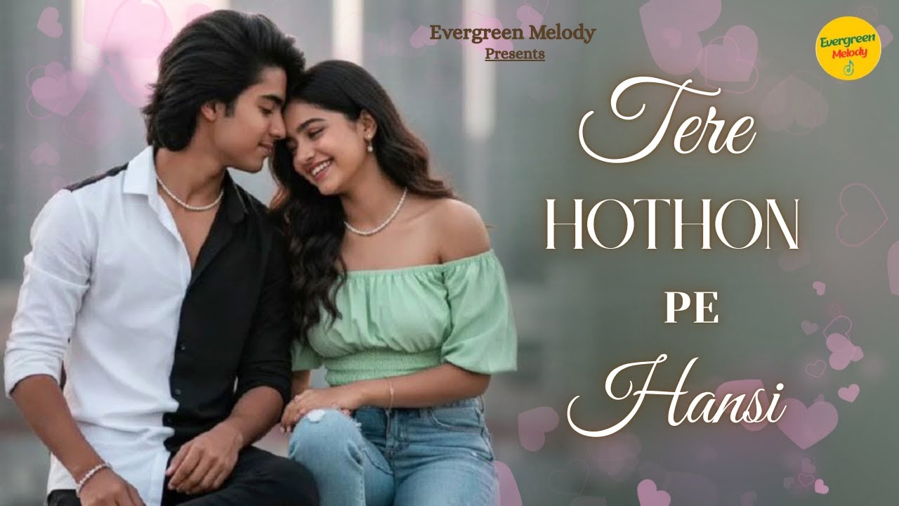 Tere Hothon Pe Hansi | Bollywood Romantic Song 2026 | New Hindi Song | Evergreen Melody Hit