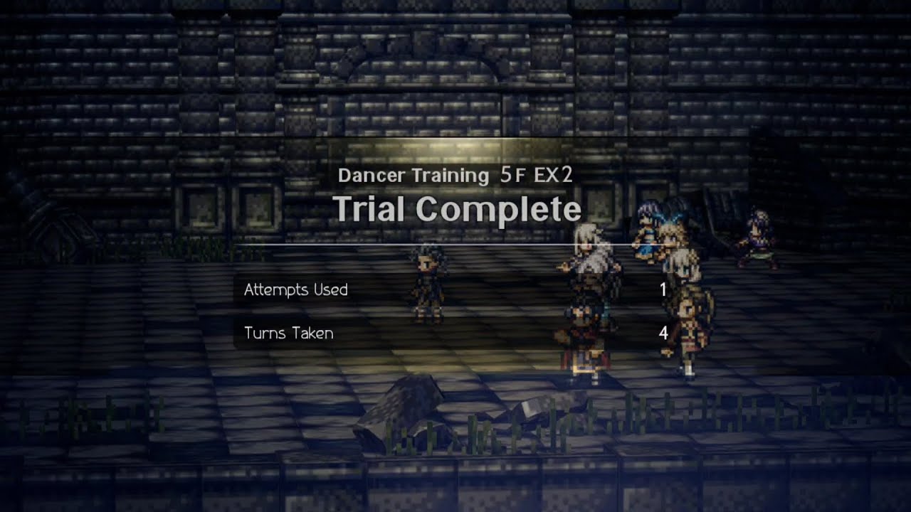 Dancer Tower 5F EX2 in 4 turns