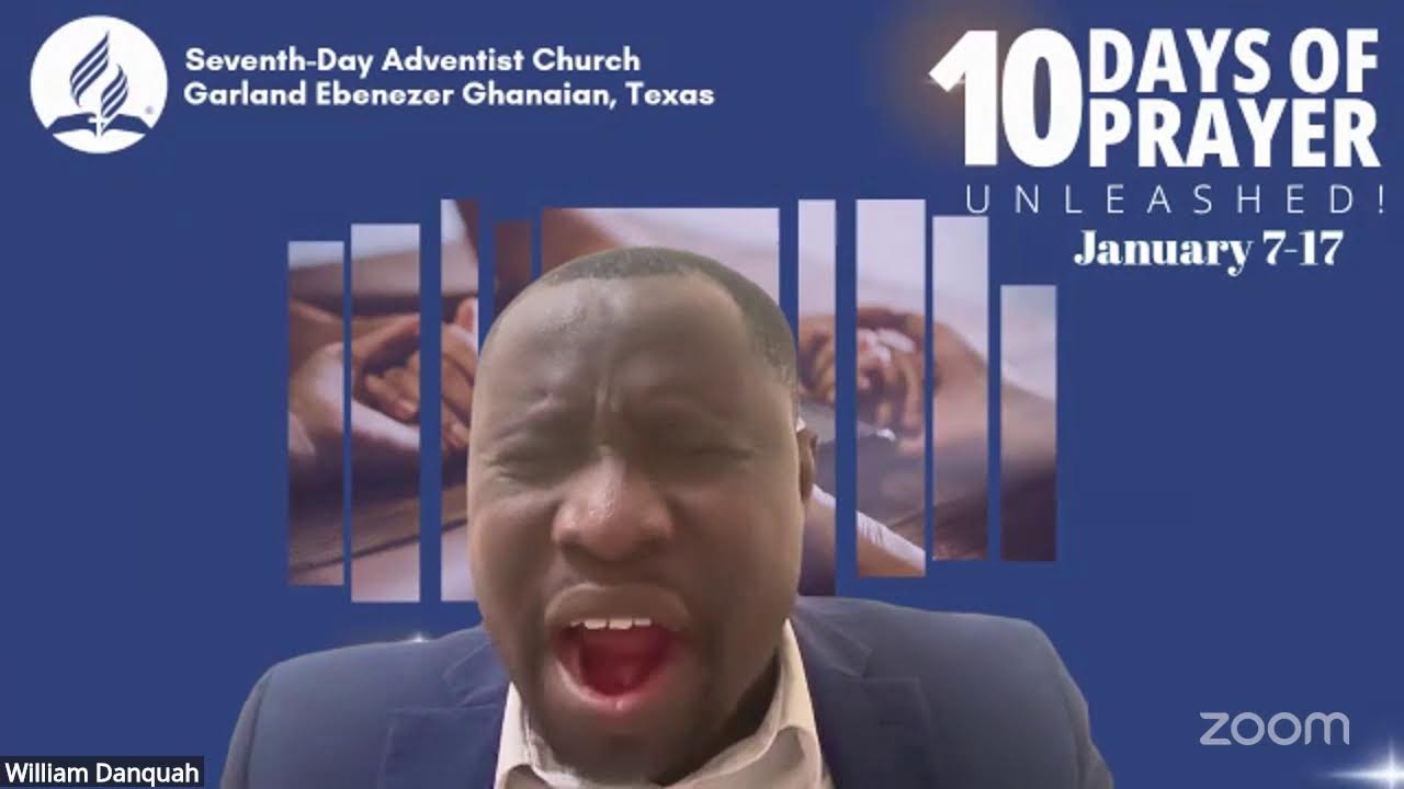 Day 6: 10 Days Of Prayer and Fasting With Pr. William Oppong Danquah