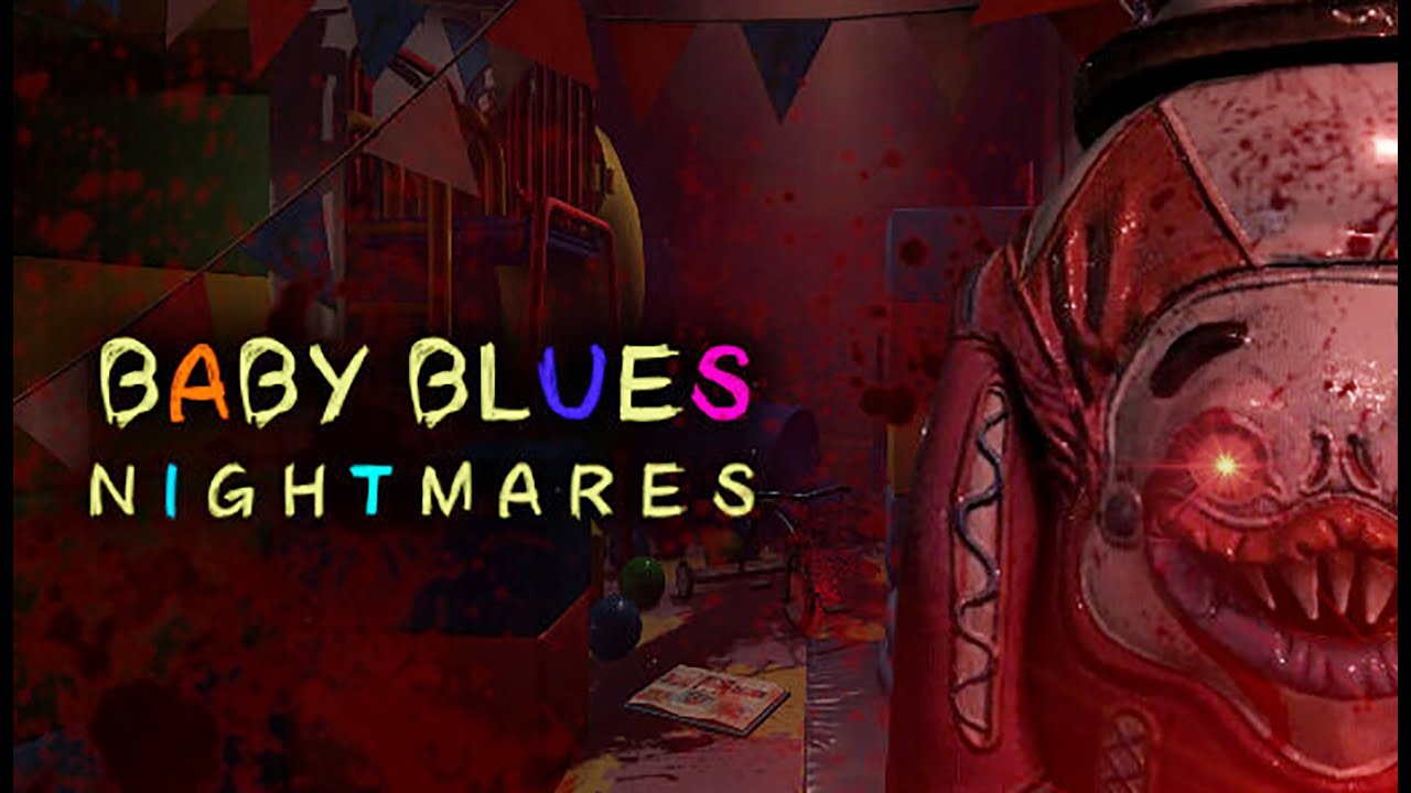 悪夢の世界を散歩する肝が座りすぎた幼児が主人公 - Baby Blues Nightmares - Toddler Horror Game