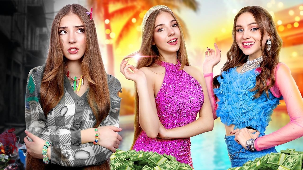 Poor Girl Adopted by Millionaire&rsquo;s Family! Rich Girl vs Poor Girl Switched Lives