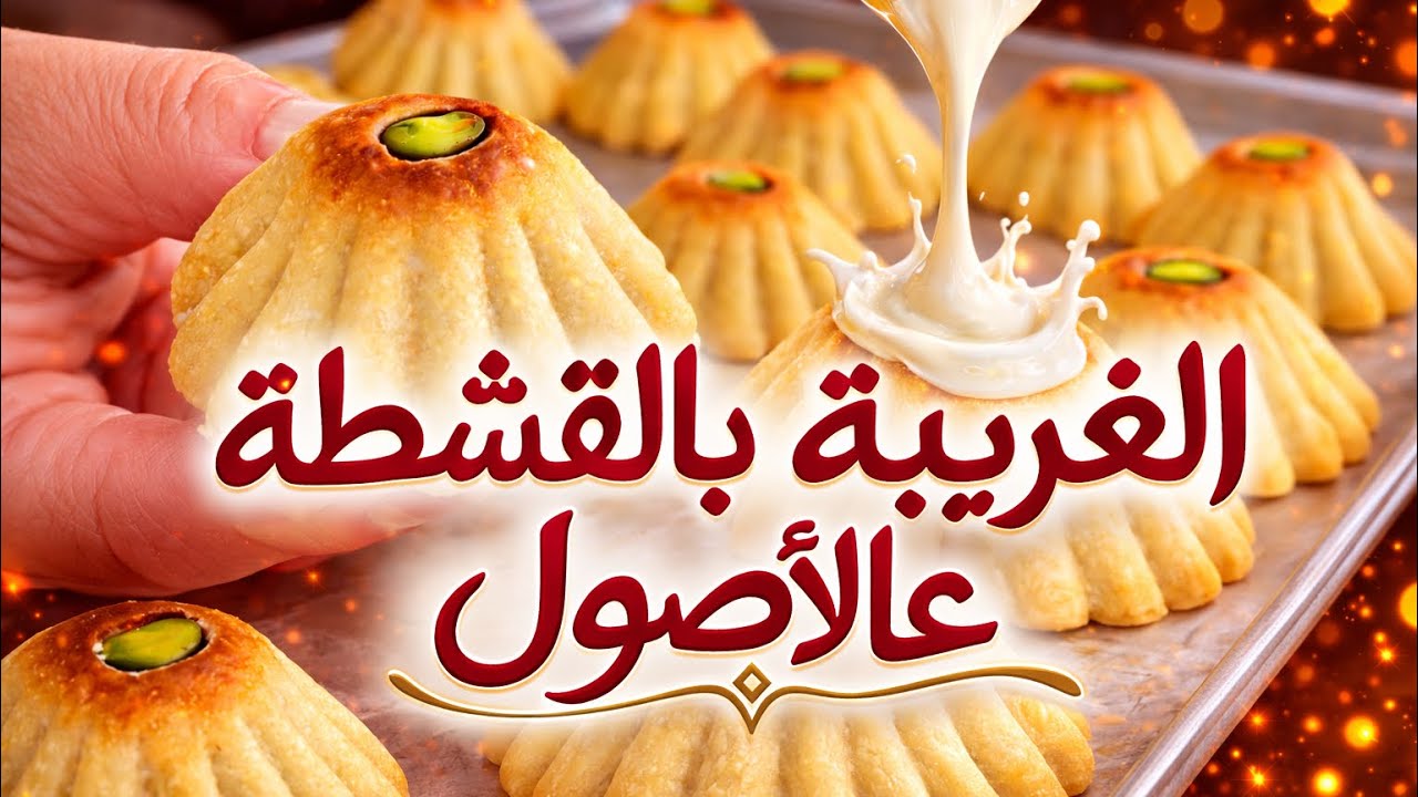 ياخسارة التعب والتكلفة اعملو الغريبة بالقشطة بهالطريقة هيك أصولها