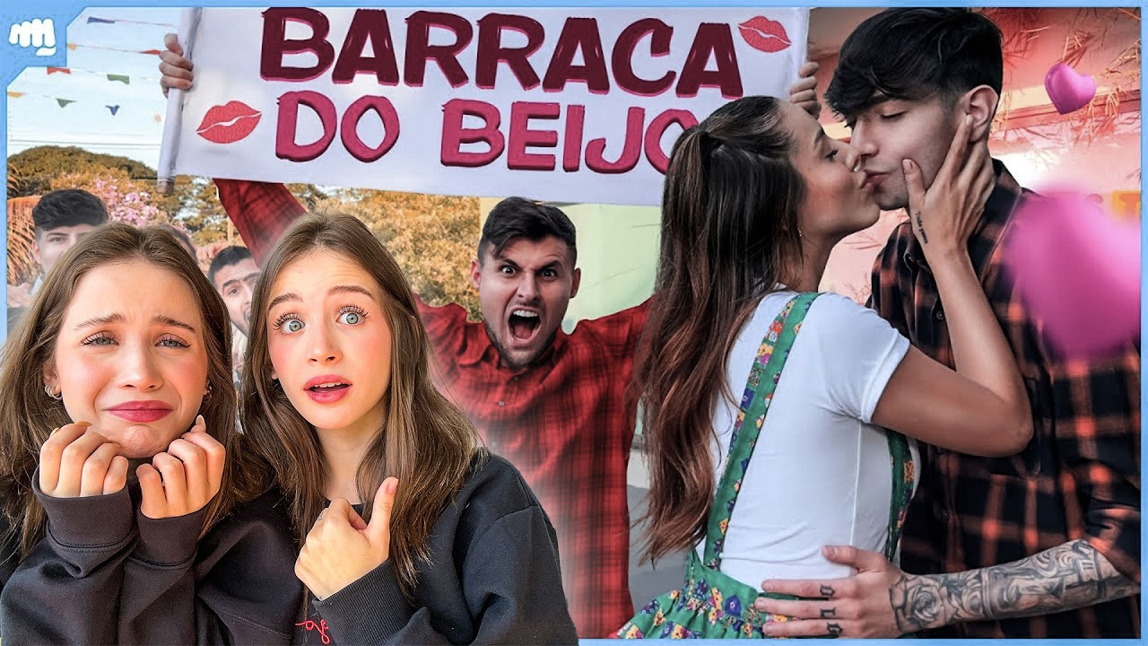 Reagindo ao Zanella Beijando na Barraca do Beijo…