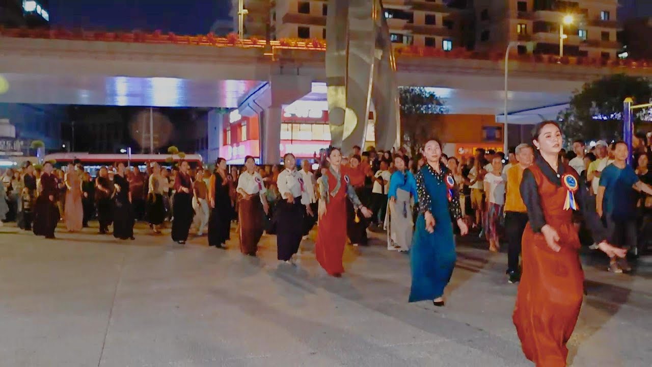 Tibetan dance《藏北双湖传统风情舞蹈联唱》
