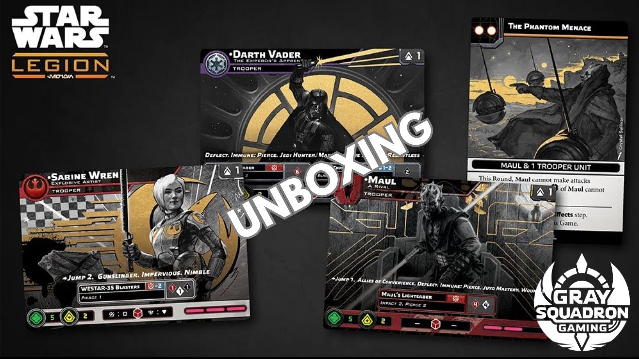 Star Wars Legion Weekly Organized Play Kit 1: Blind Booster packs!