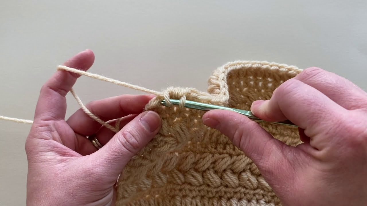 Paired Half Double Crochet Tutorial