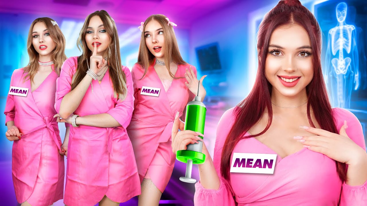 Популярная Девушка в Больнице! Mean Girl От Рождения до Смерти