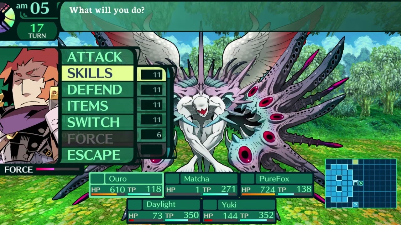 Etrian Odyssey II HD - Thrones vs Ur-Child (Expert difficulty)